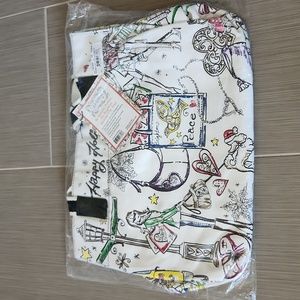 Brighton Happy Holidays City Tote Set NWT